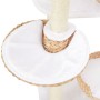 Rascador para gatos de hierba marina con poste de sisal de vidaXL, Mobiliario para gatos - Ref: Foro24-170734, Precio: 223,46...