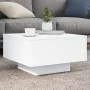 Mesa de centro madera de ingeniería blanco 55x55x31 cm de , Mesas de centro - Ref: Foro24-836567, Precio: 52,39 €, Descuento: %