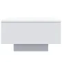Mesa de centro madera de ingeniería blanco 55x55x31 cm de , Mesas de centro - Ref: Foro24-836567, Precio: 52,39 €, Descuento: %
