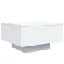 Mesa de centro madera de ingeniería blanco 55x55x31 cm de , Mesas de centro - Ref: Foro24-836567, Precio: 52,39 €, Descuento: %