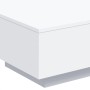 Mesa de centro madera de ingeniería blanco 55x55x31 cm de , Mesas de centro - Ref: Foro24-836567, Precio: 53,18 €, Descuento: %