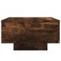 Mesa de centro madera de ingeniería roble ahumado 55x55x31 cm de , Mesas de centro - Ref: Foro24-836571, Precio: 50,13 €, Des...