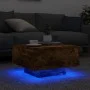 Couchtisch mit LED-Leuchten Räuchereiche 55x55x31 cm von , Couchtisch - Ref: Foro24-836578, Preis: 57,50 €, Rabatt: %