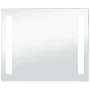 Espejo de pared de baño con LED 60x50 cm de vidaXL, Espejos - Ref: Foro24-144705, Precio: 78,38 €, Descuento: %