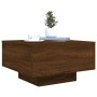 Mesa de centro madera de ingeniería roble marrón 55x55x31 cm de , Mesas de centro - Ref: Foro24-836573, Precio: 39,06 €, Desc...