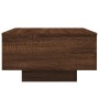 Mesa de centro madera de ingeniería roble marrón 55x55x31 cm de , Mesas de centro - Ref: Foro24-836573, Precio: 39,06 €, Desc...