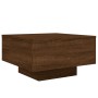 Mesa de centro madera de ingeniería roble marrón 55x55x31 cm de , Mesas de centro - Ref: Foro24-836573, Precio: 39,06 €, Desc...