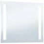 Espejo de pared de baño con LED 60x50 cm de vidaXL, Espejos - Ref: Foro24-144705, Precio: 78,38 €, Descuento: %