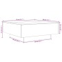 Mesa de centro madera de ingeniería gris Sonoma 80x80x31 cm de , Mesas de centro - Ref: Foro24-836586, Precio: 72,90 €, Descu...