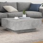 Mesa de centro madera de ingeniería gris hormigón 80x80x31 cm de , Mesas de centro - Ref: Foro24-836584, Precio: 73,98 €, Des...