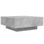 Mesa de centro madera de ingeniería gris hormigón 80x80x31 cm de , Mesas de centro - Ref: Foro24-836584, Precio: 73,98 €, Des...
