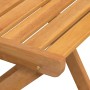 Sillas de terraza plegables 8 uds madera maciza de acacia de , Sillas de jardín - Ref: Foro24-3216307, Precio: 287,48 €, Desc...