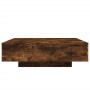 Mesa de centro madera de ingeniería roble ahumado 100x100x31 cm de , Mesas de centro - Ref: Foro24-836599, Precio: 104,40 €, ...