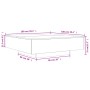 Mesa de centro madera de ingeniería roble ahumado 100x100x31 cm de , Mesas de centro - Ref: Foro24-836599, Precio: 104,40 €, ...