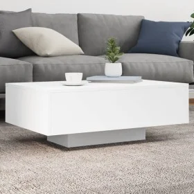 Mesa de centro con luces LED blanco 85x55x31 cm de , Mesas de centro - Ref: Foro24-836609, Precio: 73,33 €, Descuento: %