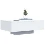 Mesa de centro con luces LED blanco 85x55x31 cm de , Mesas de centro - Ref: Foro24-836609, Precio: 73,33 €, Descuento: %