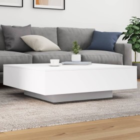 Mesa de centro con luces LED blanco 100x100x31 cm de , Mesas de centro - Ref: Foro24-836602, Precio: 100,81 €, Descuento: %