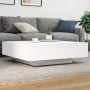 Couchtisch mit weißen LED-Leuchten 100x100x31 cm von , Couchtisch - Ref: Foro24-836602, Preis: 97,28 €, Rabatt: %