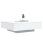Couchtisch mit weißen LED-Leuchten 100x100x31 cm von , Couchtisch - Ref: Foro24-836602, Preis: 97,28 €, Rabatt: %