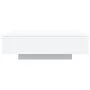 Couchtisch mit weißen LED-Leuchten 100x100x31 cm von , Couchtisch - Ref: Foro24-836602, Preis: 97,28 €, Rabatt: %