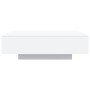 Mesa de centro con luces LED blanco 100x100x31 cm de , Mesas de centro - Ref: Foro24-836602, Precio: 100,81 €, Descuento: %