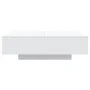 Couchtisch mit weißen LED-Leuchten 100x100x31 cm von , Couchtisch - Ref: Foro24-836602, Preis: 97,28 €, Rabatt: %