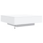 Mesa de centro con luces LED blanco 100x100x31 cm de , Mesas de centro - Ref: Foro24-836602, Precio: 100,81 €, Descuento: %