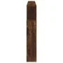 Cabecero LED madera ingeniería roble ahumado 200x18,5x103,5 cm de , Cabeceros y pies de cama - Ref: Foro24-837369, Precio: 10...