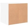 Mesitas de noche con luces LED 2 unidades blanco 50x40x45 cm de , Mesitas de noche - Ref: Foro24-836764, Precio: 113,09 €, De...
