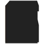 Mesitas de noche con luces LED 2 unidades negro 50x40x45 cm de , Mesitas de noche - Ref: Foro24-836766, Precio: 105,08 €, Des...
