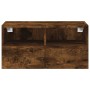Mueble de pared TV madera ingeniería roble ahumado 60x30x30 cm de , Muebles TV - Ref: Foro24-836862, Precio: 43,35 €, Descuen...