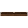 Muebles de pared para TV 2 uds madera roble marrón 100x30x30 cm de , Muebles TV - Ref: Foro24-836895, Precio: 118,50 €, Descu...