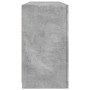 Aparador con luces LED gris hormigón 142,5x37x67 cm de , Aparadores - Ref: Foro24-3209089, Precio: 172,74 €, Descuento: %