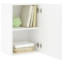 Mueble de TV de pared madera ingeniería blanco 40,5x30x60 cm de , Muebles TV - Ref: Foro24-836910, Precio: 40,37 €, Descuento: %