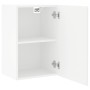 Mueble de TV de pared madera ingeniería blanco 40,5x30x60 cm de , Muebles TV - Ref: Foro24-836910, Precio: 40,37 €, Descuento: %