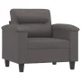 Kunstleder Sessel grau 60 cm von , Sofas - Ref: Foro24-359575, Preis: 158,50 €, Rabatt: %