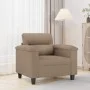 Cappuccino Farbe Kunstleder Sessel 60 cm von , Sofas - Ref: Foro24-359577, Preis: 158,50 €, Rabatt: %