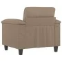 Sillón cuero sintético color capuchino 60 cm de , Sofás - Ref: Foro24-359577, Precio: 158,50 €, Descuento: %