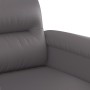Sofá de 2 plazas de cuero sintético gris 120 cm de , Sofás - Ref: Foro24-359580, Precio: 222,91 €, Descuento: %