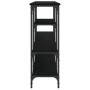 Mesa consola madera de ingeniería negra 160x29x80 cm de , Mesas auxiliares - Ref: Foro24-839063, Precio: 90,74 €, Descuento: %