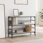 Mesa consola madera de ingeniería gris Sonoma 100x32x75 cm de , Mesas auxiliares - Ref: Foro24-839061, Precio: 64,67 €, Descu...