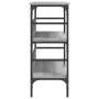 Mesa consola madera de ingeniería gris Sonoma 100x32x75 cm de , Mesas auxiliares - Ref: Foro24-839061, Precio: 64,67 €, Descu...