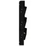 Jardinera de pared 3 niveles madera pino negro 60x18,5x110 cm de , Maceteros y jardineras - Ref: Foro24-825118, Precio: 86,43...