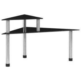Schwarzes Küchenregal aus gehärtetem Glas, 49,5 x 35 x 26 cm von vidaXL, Gewürzregale - Ref: Foro24-249526, Preis: 13,12 €, R...
