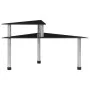 Estantería de cocina vidrio templado negro 49,5x35x26 cm de vidaXL, Especieros - Ref: Foro24-249526, Precio: 13,12 €, Descuen...