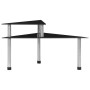 Estantería de cocina vidrio templado negro 49,5x35x26 cm de vidaXL, Especieros - Ref: Foro24-249526, Precio: 13,25 €, Descuen...
