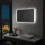 Espejo de pared de baño con LED 100x60 cm de vidaXL, Espejos - Ref: Foro24-144728, Precio: 131,14 €, Descuento: %