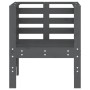 Sillas de jardín 2 uds madera maciza pino gris 61,5x53x71 cm de , Sillas de jardín - Ref: Foro24-825130, Precio: 149,23 €, De...