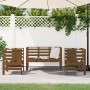 Juego de muebles jardín 3 pzas madera maciza pino marrón miel de , Conjuntos de jardín - Ref: Foro24-825145, Precio: 180,11 €...
