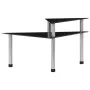 Estantería de cocina vidrio templado negro 49,5x35x26 cm de vidaXL, Especieros - Ref: Foro24-249526, Precio: 13,12 €, Descuen...